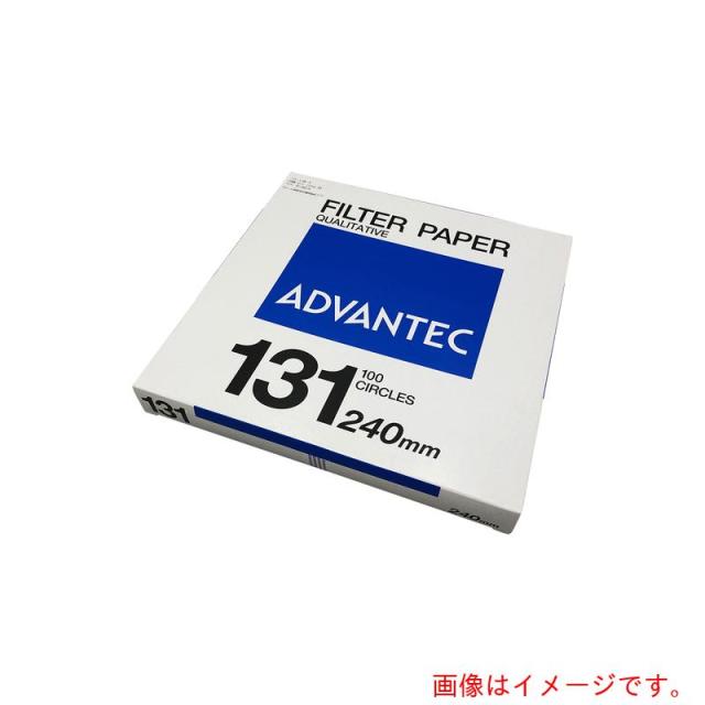 アズワン　ＡＳ　定性濾紙　Ｎｏ．１３１　２４０ｍｍ　百枚　【品番：4-906-19】