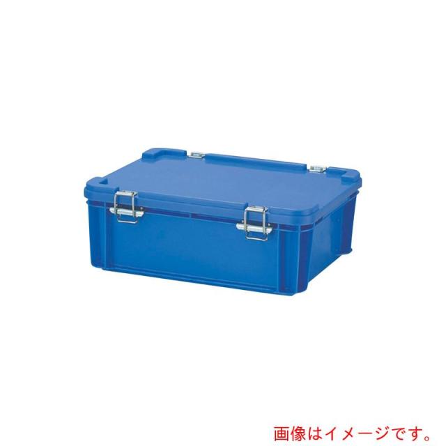 アズワン　ＡＳ　パチン錠付コンテナー９Ｈ型青　【品番：5-397-02】