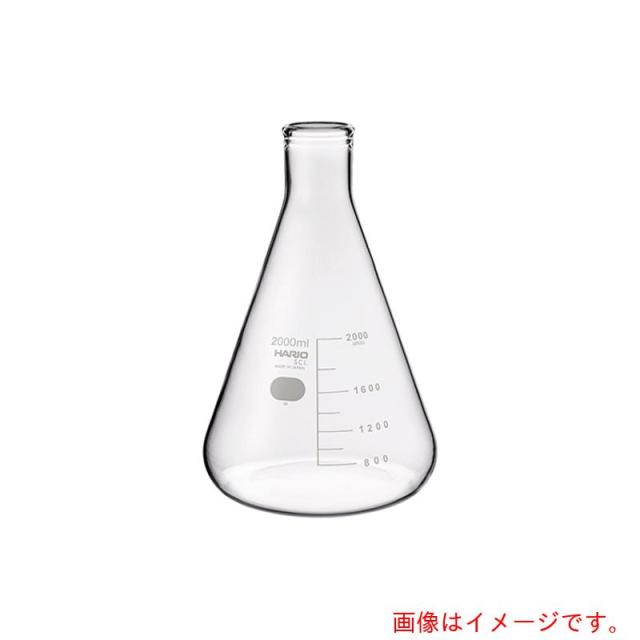 アズワン　ＡＳ　三角フラスコ２０００ｍｌシバタ　【品番：6-017-07】