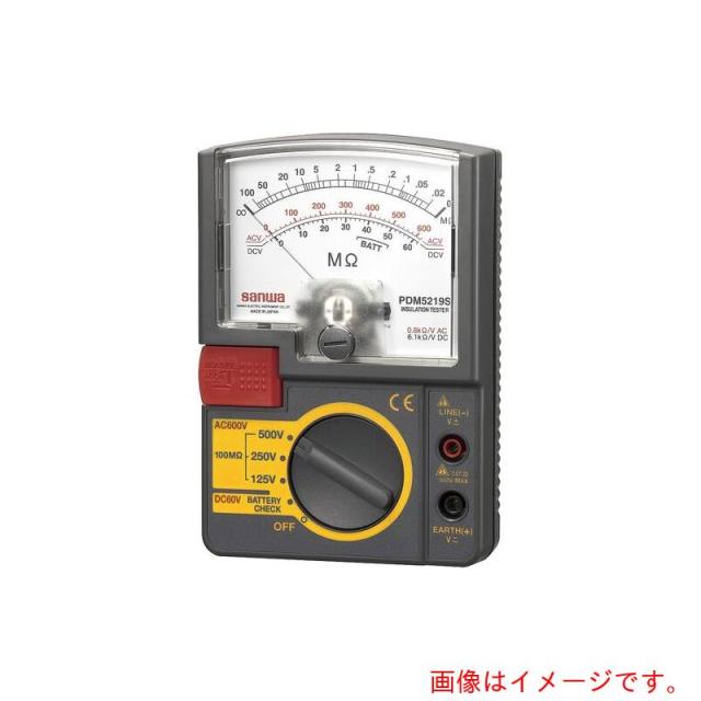 アズワン　ＡＳ　ＰＤＭ５２１９Ｓ　絶縁抵抗計　【品番：61-3516-46】