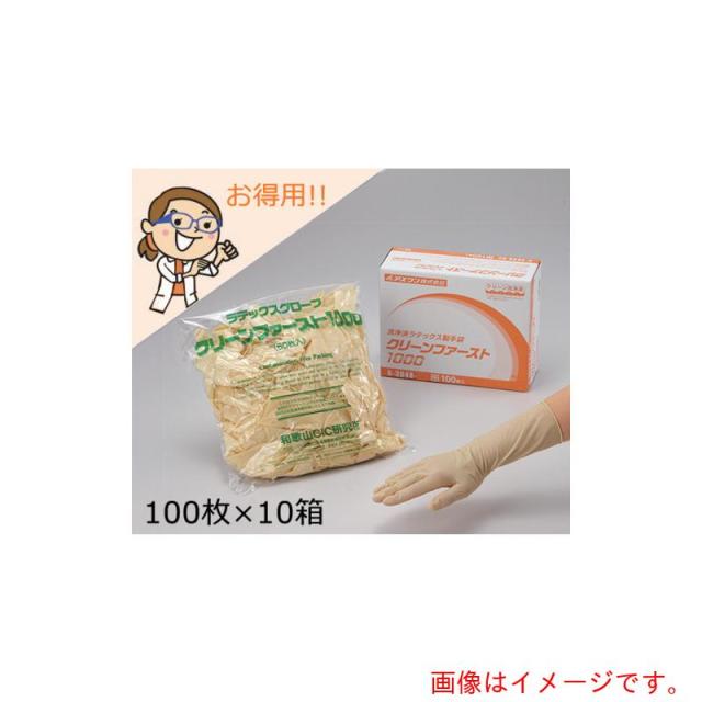 アズワン　ＡＳ　クリーンファースト１０００　Ｍ　（１０００枚入）　【品番：6-3048-12】