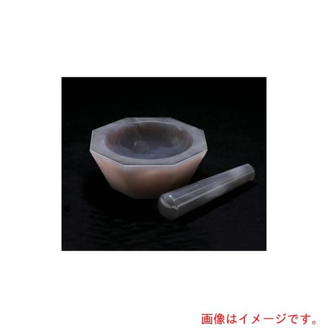 アズワン ＡＳ メノー乳鉢浅型９０×１１０×２７乳棒付 【品番：6-546-13】