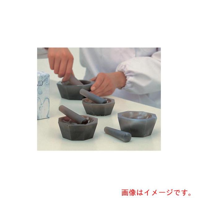 アズワン　ＡＳ　メノー乳鉢深型１１５Ｘ１４０Ｘ５０乳棒付　【品番：6-547-09】
