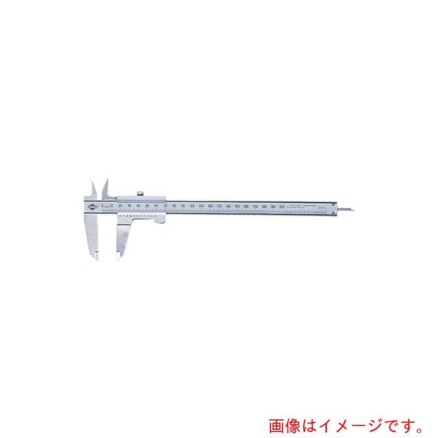 アズワン　ＡＳ　Ｍ型ノギス　２０ｃｍ　Ｍ　校正証明書付　【品番：6-5710-02-20】