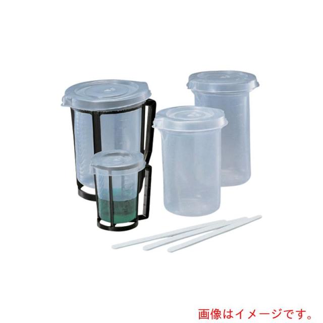アズワン　ＡＳ　ディスポ手付ビーカー３Ｌ５０入　【品番：6-6607-03】