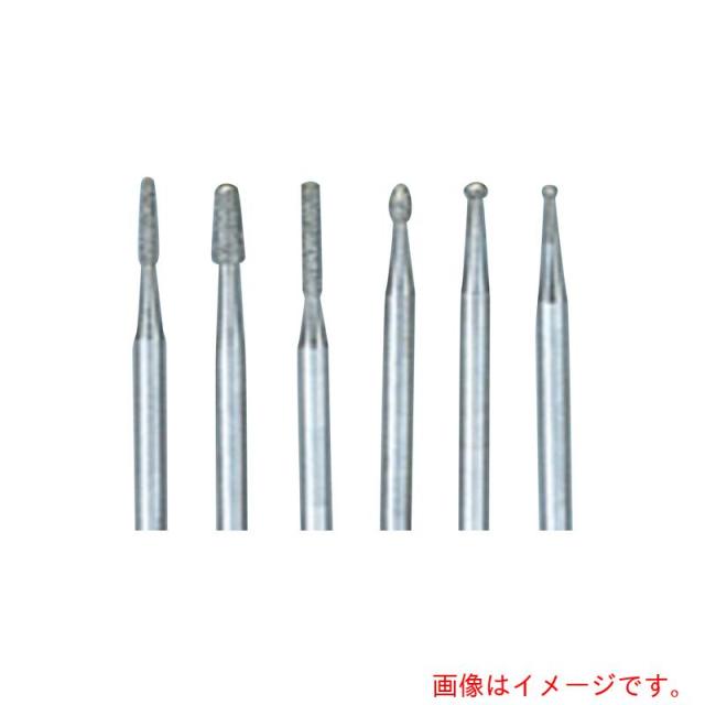 アズワン　ＡＳ　電着ダイヤモンド・バーＡセット　【品番：6-8175-01】