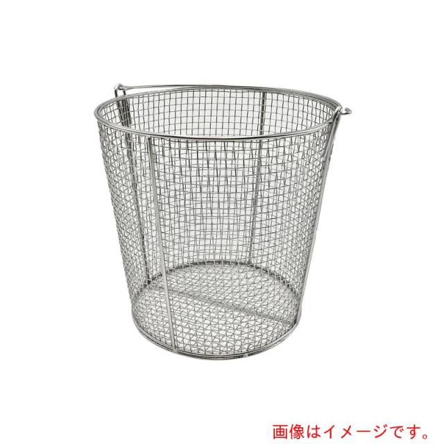 アズワン　ＡＳ　ステンレス丸型洗浄カゴ（テーパ付）中　【品番：7-5331-04】