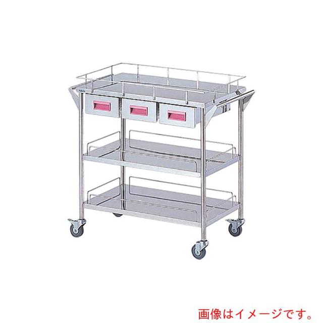 アズワン　ＡＳ　ストレージステンカート　ＣＨＷ?３Ｈ?Ｐ　【品番：8-2529-04】