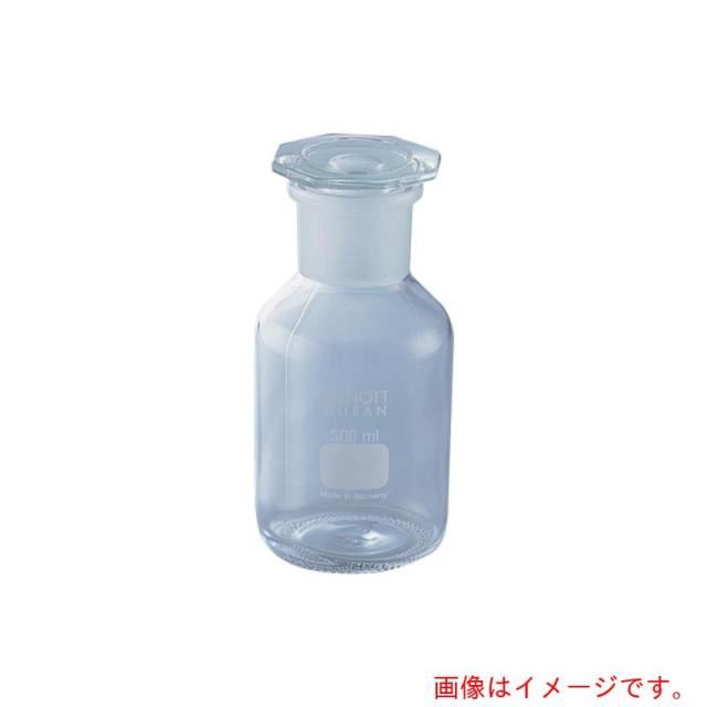 アズワン　ＡＳ　試薬瓶広口（栓つき）　２１１８５４４０４　【品番：1-8398-04】