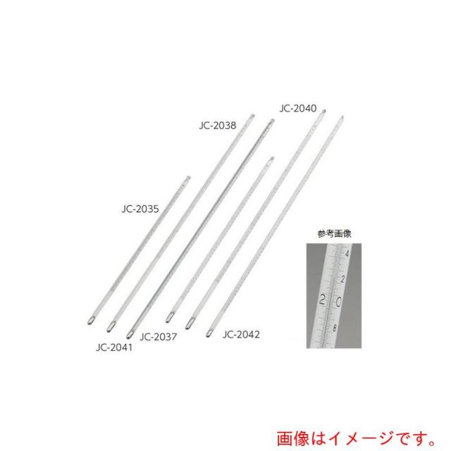 アズワン ＡＳ 細かい棒状マーキュリー体温計ＪＣ?２０３７目盛り調整付 【品番：2-064-04-20】