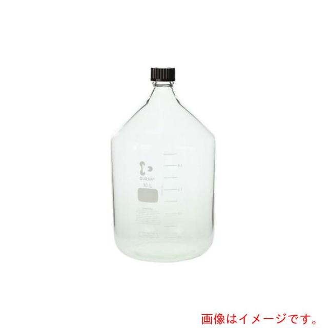 アズワン　ＡＳ　ねじ口瓶　赤キャップ１００００ｍｌ　【品番：2-076-08】