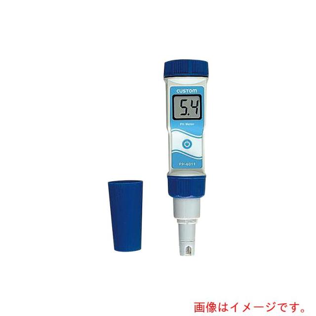アズワン　ＡＳ　防水ｐＨ計ＰＨ?６０１１Ａ　校正証明書付　【品番：2-1287-03-20】