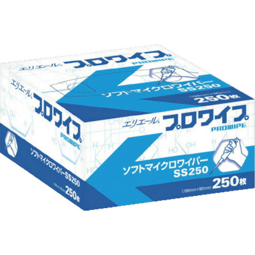アズワン　ＡＳ　ソフトマイクロワイパーＳＳ２５０　（２５０枚×７２箱＝１８０００枚入）　【品番：2-2624-02】