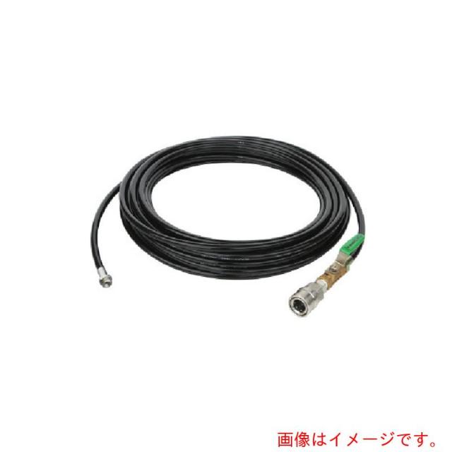 アサダ　Asada　１／４洗管ホース　コック付　１０ｍ　ＳＵＳワンタッチカプラ仕様　【品番：HD03210】 21,720円