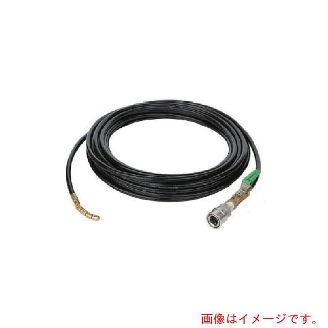 アサダ　Asada　１／４洗管ホース　エンジン式吐出量２１Ｌ／分用　１０ｍ　１タッチＣ　【品番：HD08007】