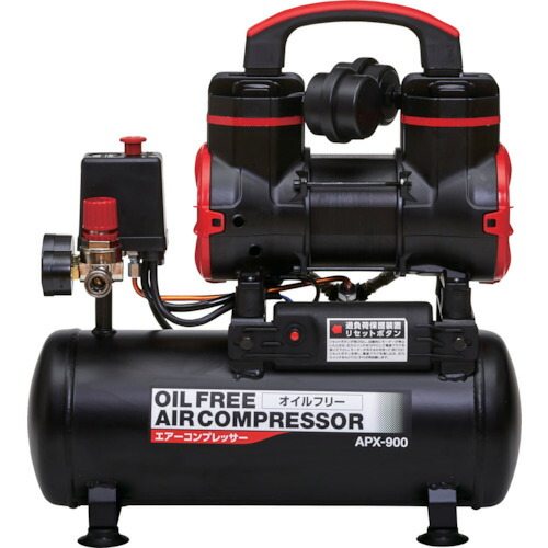 アサヒペン　オイルフリーエアーコンプレッサー　ＡＰＸ−９００　【品番：4970925200570】