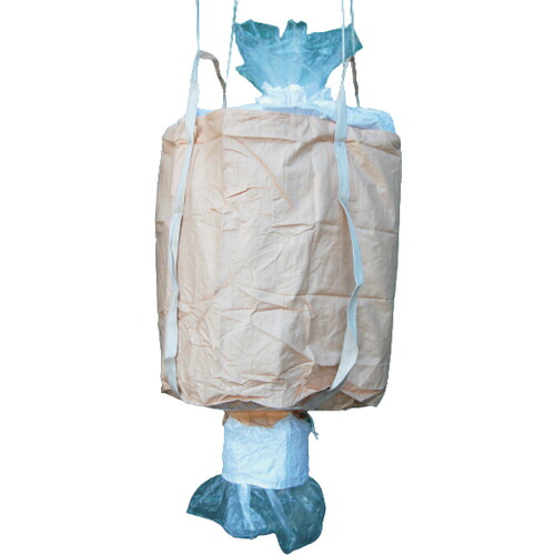 旭産業　旭　コンテナバッグ丸型排出口あり・内袋付き　【品番：AS140-MG512】