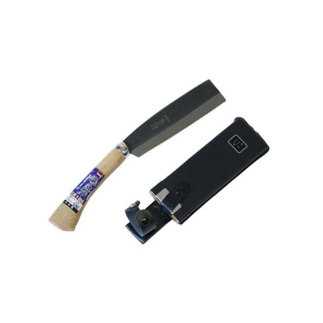 浅香工業　宝長久寛文作 鋼付サヤ鉈 180mm両刃　【品番：190132】【JAN：4960517190136】
