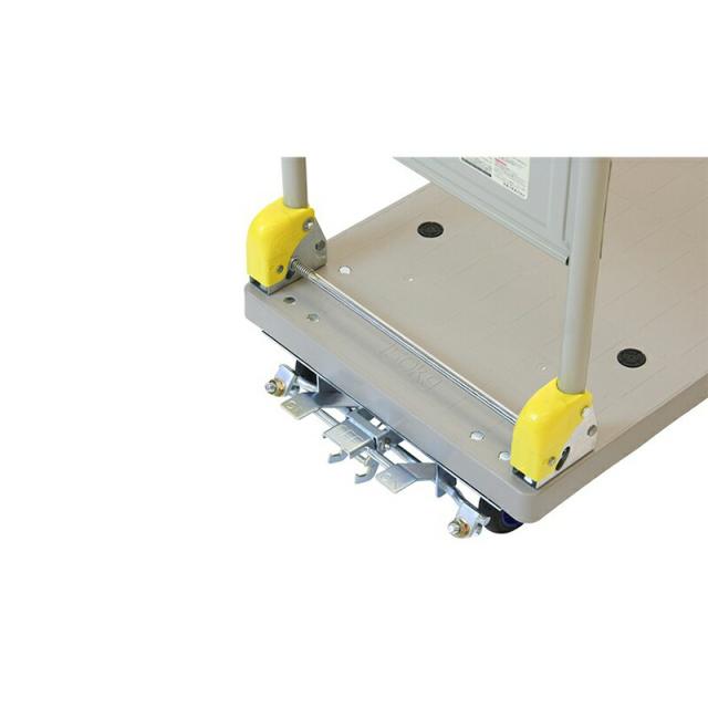 浅香工業　金象印 プラキャリーラックDXL 小 フットブレーキ付　【品番：181855】【JAN：4960517181851】_1