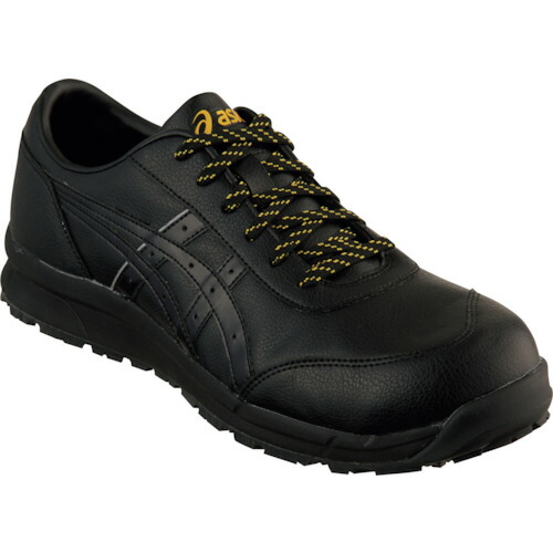 アシックス　ASICS　静電気帯電防止靴　ウィンジョブＣＰ３０Ｅ　ブラック×ブラック　２７．５ｃｍ　【品番：1271A003.004-27.5】
