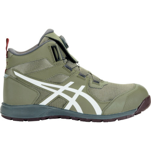アシックス　ASICS　ウィンジョブ　ＣＰ２１４　ＴＳ　ＢＯＡ　ライケングリーン×ホワイト　２５．５ｃｍ　【品番：1271A056.300-25.5】