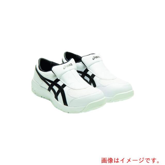 アシックス　ASICS　ウィンジョブＣＰ２１１　ＳＬＩＰーОＮ　ホワイト×ブラック　２２．５ＣＭ　【品番：1273A031.100-22.5】