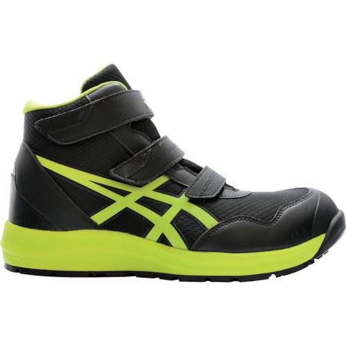 アシックス　ASICS　ウィンジョブＣＰ２１６　ブラックＸネオンライム　２７．５ｃｍ　【品番：1273A076.001-27.5】