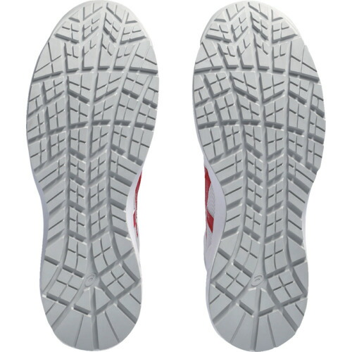 アシックス　ASICS　ウィンジョブ　ＣＰ２１８　ホワイト／クラシックレッド　２８．０ｃｍ　【品番：1273A091.100-28.0】_2