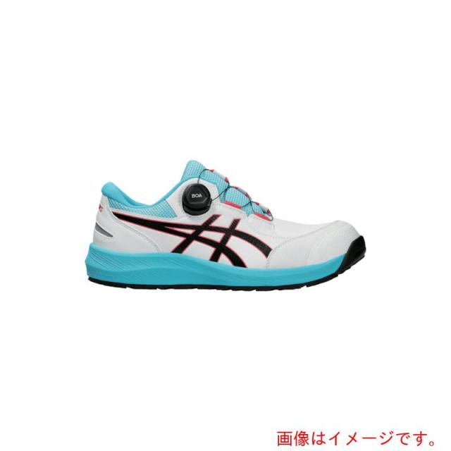 アシックス　ASICS　ウィンジョブＣＰ３０９　ＢＯＡ　ホワイト×ブラック　２４．５ｃｍ　【品番：1273A095.100-24.5】