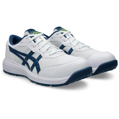 アシックス　ASICS　ＷＩＮＪＯＢ　ＣＰ２２１　ホワイト×マコブルー　２７．５　【品番：1273A118.100-27.5】