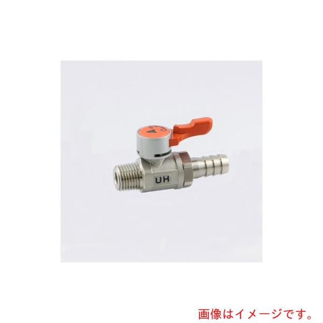 アソー　ＡＳＯＨ　エースボール?２１　ホースニップル型　ＰＴ１／４ＸΦ１０．５　【品番：UH-1210】