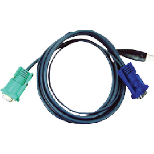 ATENジャパン ATEN ＵＳＢ ＫＶＭ有線テレビ ＳＰＨＤ印字機 ５ｍ 【品番：2L-5205U】