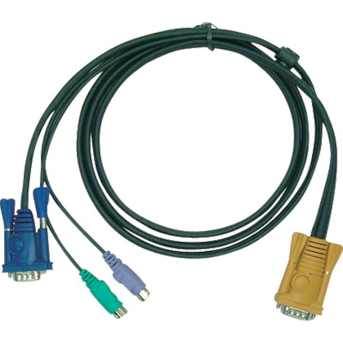 ATENジャパン　ATEN　ＰＳ／２　ＫＶＭケーブル　ＳＰＨＤタイプ　６ｍ　【品番：2L-5206P】
