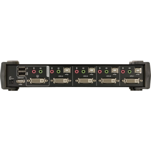 ATENジャパン　ATEN　ＫＶＭＰスイッチ　４ポート　／　ＤＶＩ　／　ＵＳＢ２．０ハブ搭載　【品番：CS1764A】_2