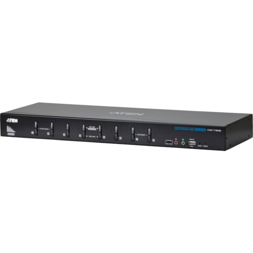 ATENジャパン　ATEN　ＫＶＭスイッチ　８ポート　／　ＤＶＩ　／　ＵＳＢ　／　デュアルリンク　【品番：CS1788】