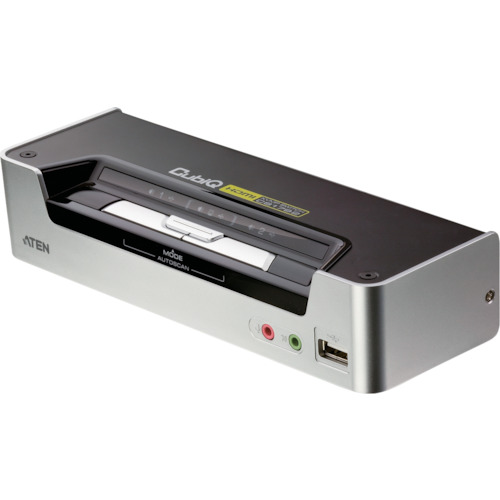 ATENジャパン　ATEN　ＫＶＭＰスイッチ　２ポート　／　ＨＤＭＩ　／　ＵＳＢ２．０ハブ搭載　【品番：CS1792】