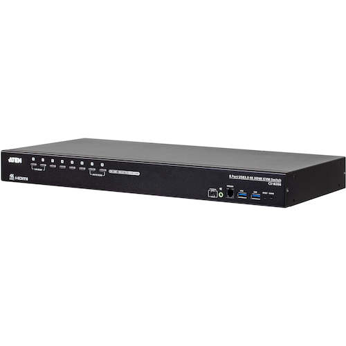 ATENジャパン　ATEN　８ポート　ＵＳＢ・ＨＤＭＩ　ＫＶＭスイッチ（４Ｋ、ＵＳＢ　３．０対応）　【品番：CS18208】