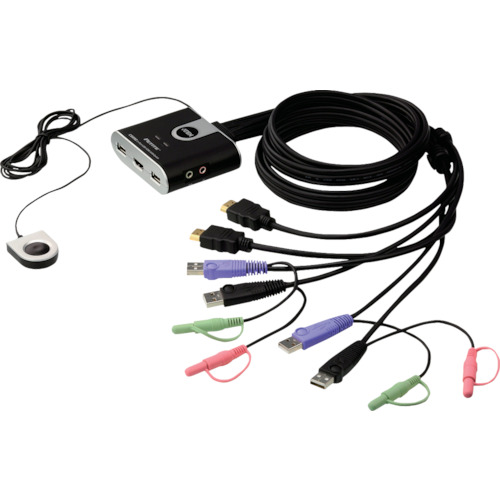 ATENジャパン ATEN ＫＶＭＰ取り替えっこ ２界面／ＨＤＭＩ／ＵＳＢ／オーディオ 【品番：CS692】