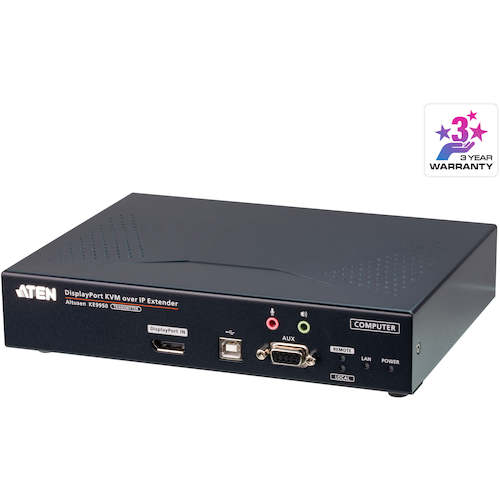 ATENジャパン　ATEN　ＤｉｓｐｌｙＰｏｒｔＩＰ?ＫＶＭトランスミッター（４Ｋ対応）　【品番：KE9950T】