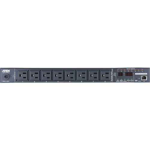ATENジャパン　ATEN　ｅｃｏ　ＰＤＵ　／入力１００Ｖ／最大１５Ａ／エネルギー管理機能搭載／８ポート　【品番：PE8108A】_1