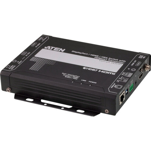 ATENジャパン　ATEN　ＤｉｓｐｌａｙＰｏｒｔ＆ＨＤＭＩ＆ＶＧＡＨＤＢａｓｅＴトランスミッター（ＰＯＨ、４Ｋ対応）　【品番：VE3912T】