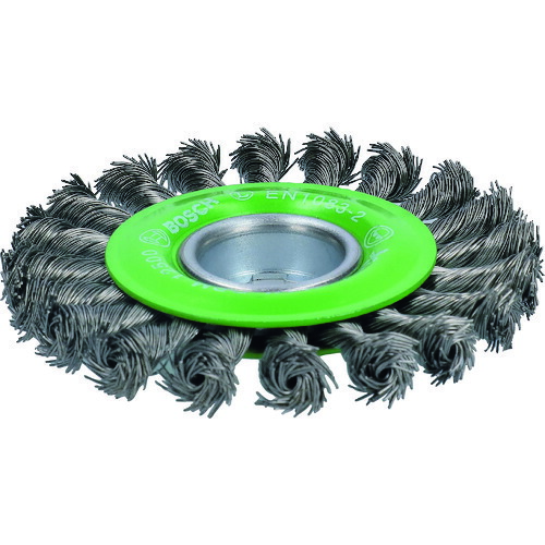 BOSCH（ボッシュ）　Ｘ−ＬＯＣＫカップワイヤーブラシ１１５Φステン０．５ｍｍツイスト　【品番：2608620733】