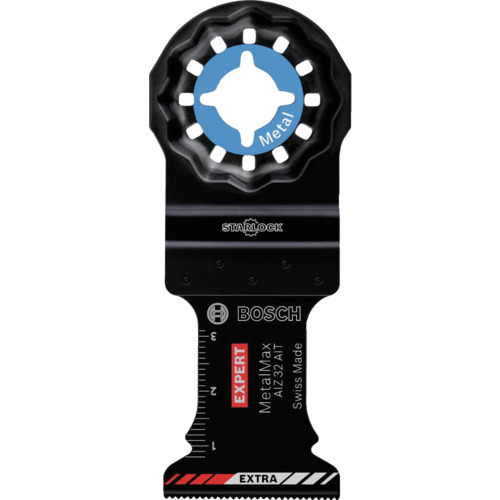 BOSCH（ボッシュ）　マルチツールブレード（カットソー）スターロック　超硬＋エクストラコーティング　金属＆ステンレス用　ＡＩＺ３２ＡＩＴ　【品番：2608900016】