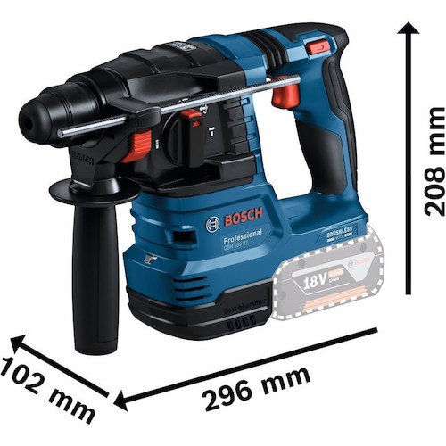 BOSCH（ボッシュ）　コードレスハンマードリル　【品番：GBH18V-22H】_1