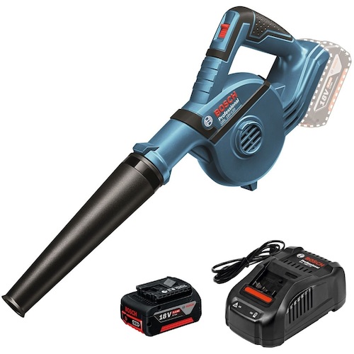 BOSCH（ボッシュ）　１８Ｖコードレスブロア＋バッテリー充電器セット　【品番：GBL18V-120HSET】