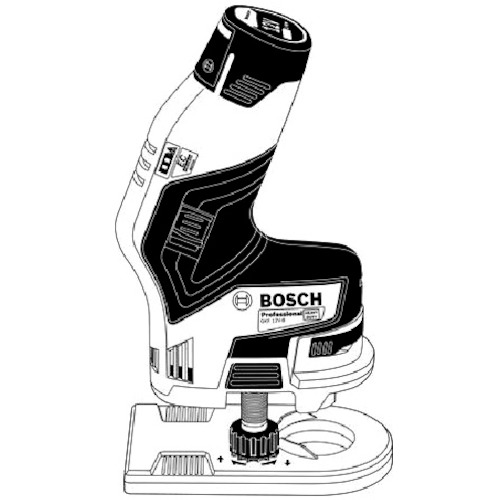 BOSCH（ボッシュ）　コードレストリマー　【品番：GKF10.8V-8H】