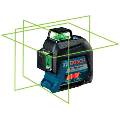 BOSCH（ボッシュ）　レーザー墨出し器（グリーンレーザー）　【品番：GLL3-60XG】