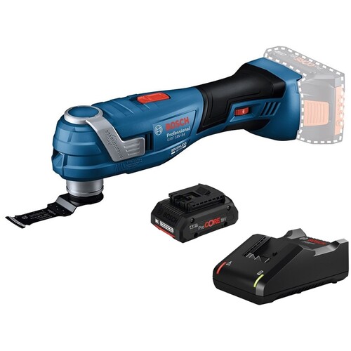 BOSCH（ボッシュ）　コードレスマルチツール　１８Ｖ　バッテリー充電器セット　【品番：GMF18V-34H4SET】