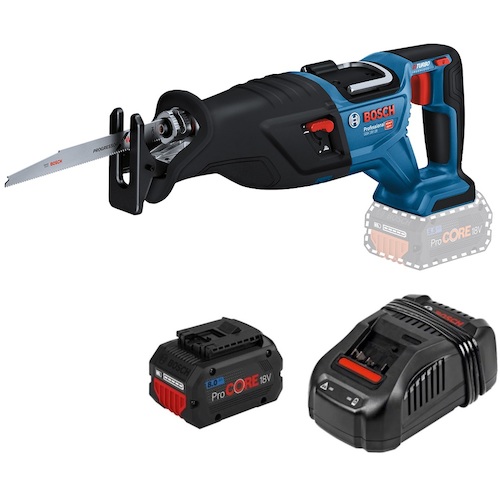 BOSCH（ボッシュ）　１８Ｖコードレスセーバーソー＋バッテリー充電器セット　【品番：GSA18V-28HSET】