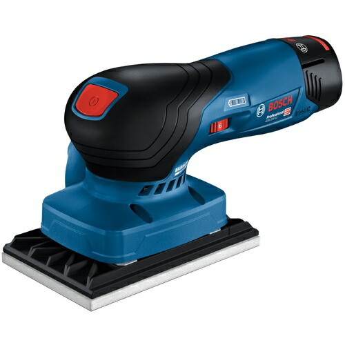 BOSCH（ボッシュ）　１０．８Ｖコードレスオービタルサンダー＋バッテリー充電器セット　【品番：GSS10.8V-13HSET】